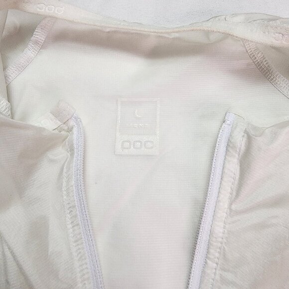 POC Bike Cycling Clear Windbreaker Rain Jacket (L) - Picture 3 of 7